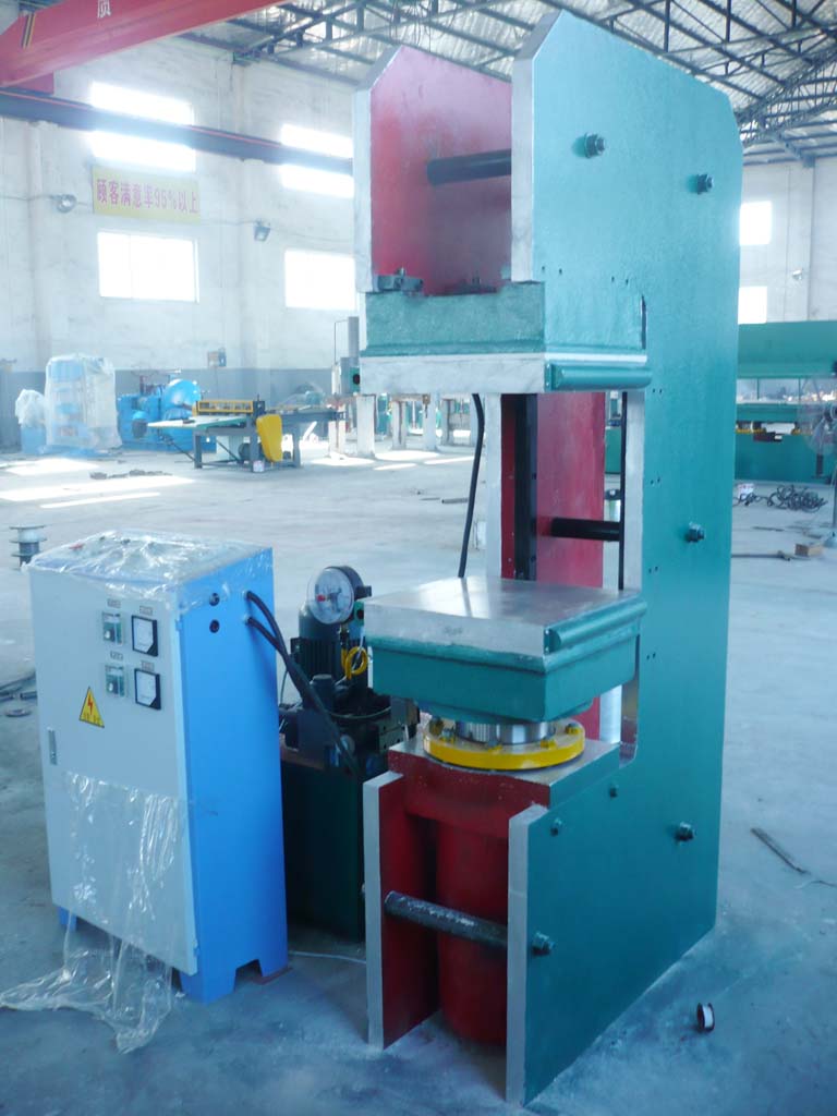 Jaw plate vulcanizing machine