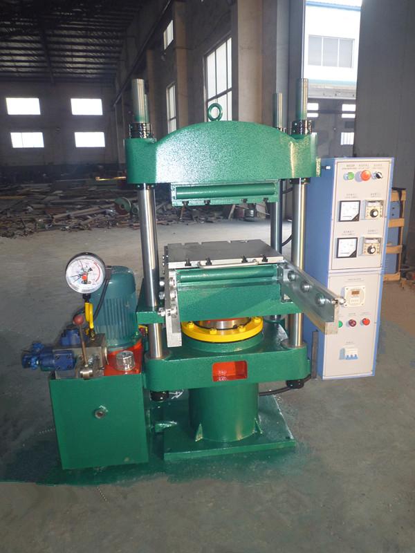 80T Rubber Molding Press Machine(with mold slide out system)