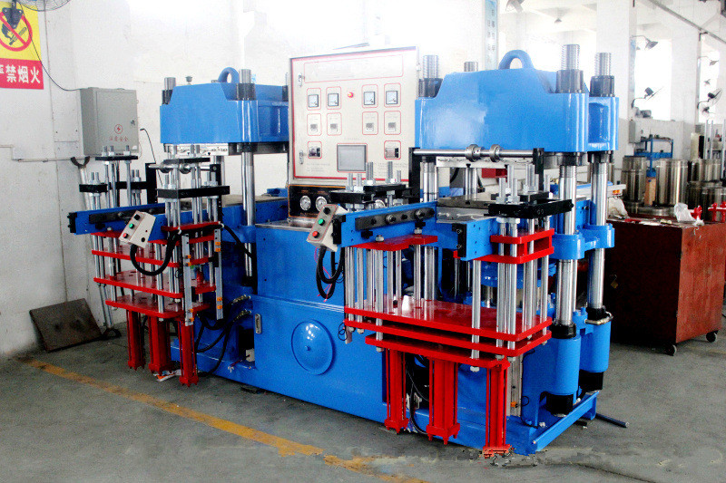 Double Station Rubber Molding Press