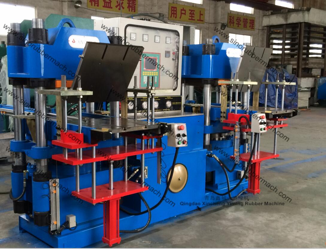 200T Rubber Molding Press Machine with 2RT
