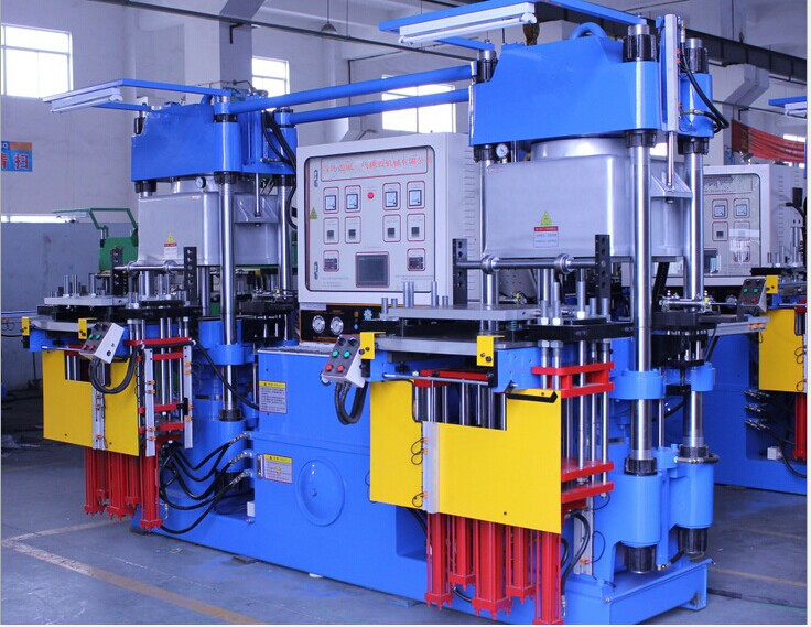 250T Rubber Molding Press Machine with 4-RT, Vacuum System