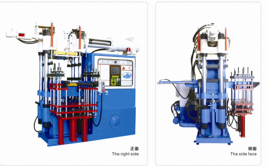 3RT Front Top Mold Open Rrubber Injection Molding Press Machine